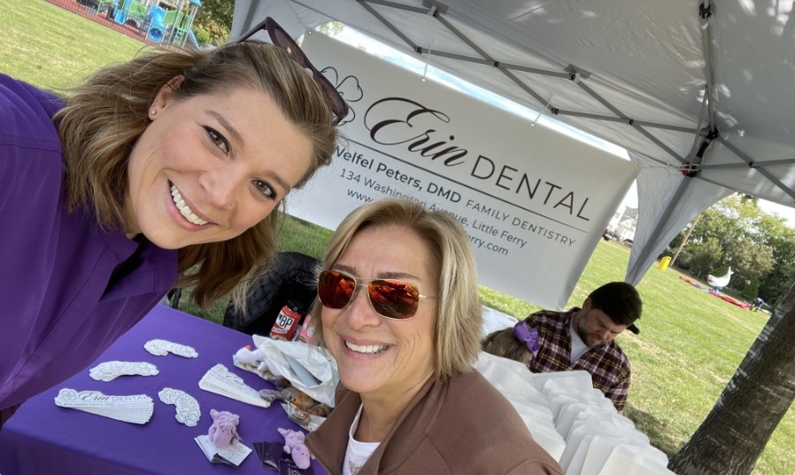 Dental team members at Erin Dental booth